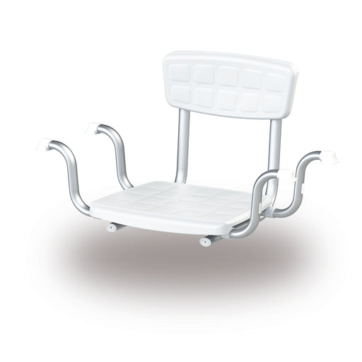 Sedia per Doccia con braccioli - Sedile da vasca con schienale sedia  regolabile in altezza – acquista su Giordano Shop