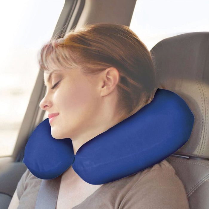 Collarino da Viaggio Memory Travel con Trattamento Antibatterico agli Ioni d'Argento Biosynex